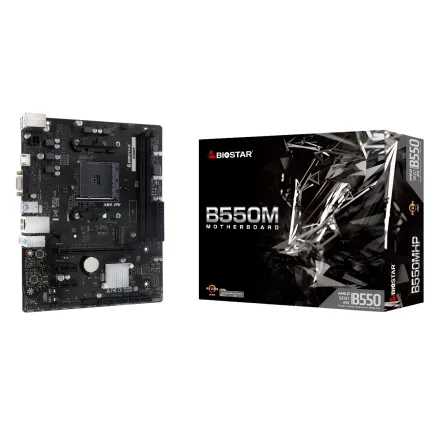 Placa Mae Biostar Oc Ddr 4 Socket AM4 Chipset B550 Atx