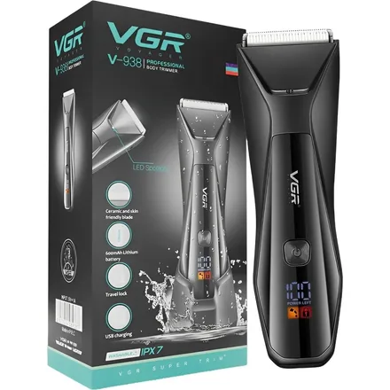 Vgr Cortador Pelo Voyager 938 Recargable