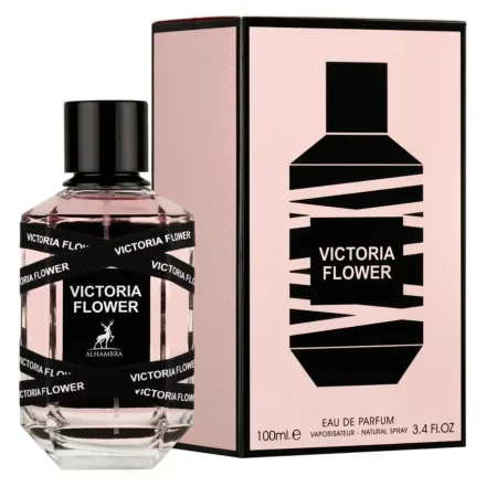 Perfume Maison Alhambra Victoria Flower Rosa Eau Parfum Feminino 100ml