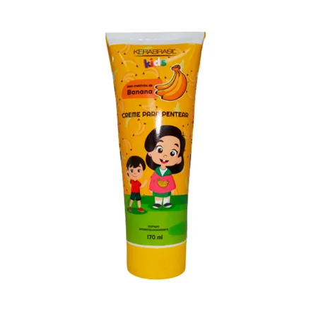 Crema Peinar Kerabrasil Kids Banana 170 Gr