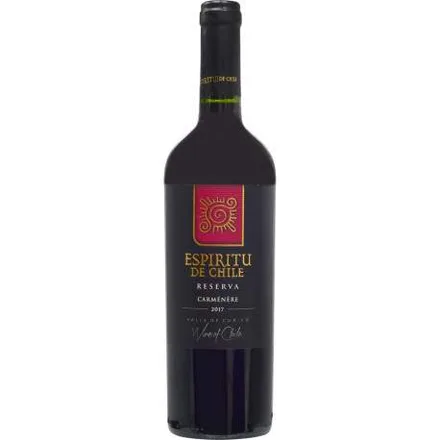 Vino Chileno Tinto Espiritu Chile Reserva Carmenere 750ml