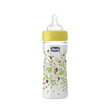 Biberon Chicco Well Being Amarillo 01 250ml