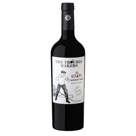 Vino Argentino Tinto Vicentin El Guapo Cabernet Franc 750ml