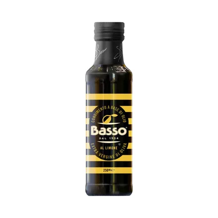 Aceite Oliva Extra Virgen Basso Al Limone 250ml