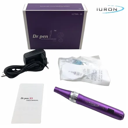 Dermaroller Caneta Dermapen Ultima X5 Tomada Dr Pen Iuron