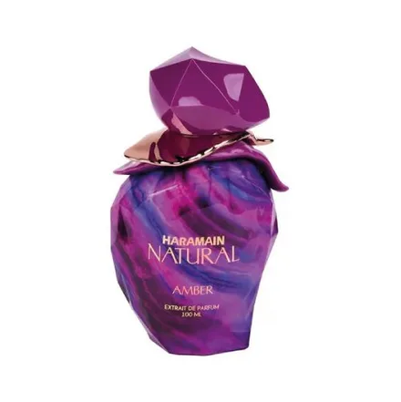Perfume Al Haramain Natural Amber Unisex Edp Agatres 100ml