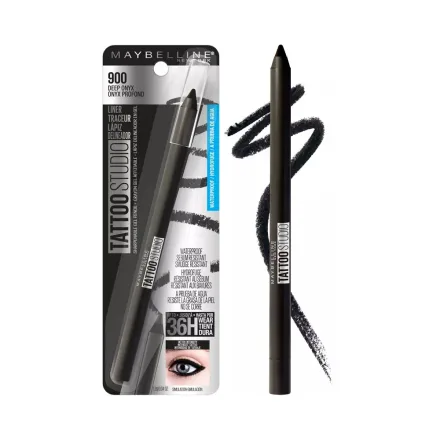 Maybelline Lapiz Delineador Ojos Tatto Studio 900 Onyx