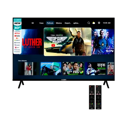 Coby 40 Hdmi 2 Controles Android 14