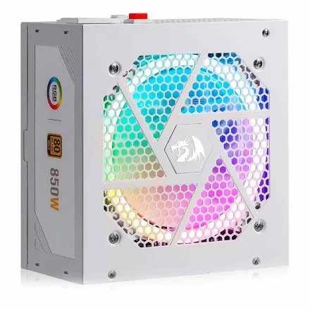 Fonte Redragon Rgps Gc 1 Atx 80 Plus Pfc Ativo Modular Rgb