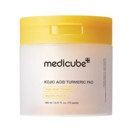 Pads Medicube Kojic Acid Turmeric Clarifying Toner Pad 70 Agatres