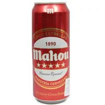 Cerveza Mahou 5 Estrelas Lata 330ml