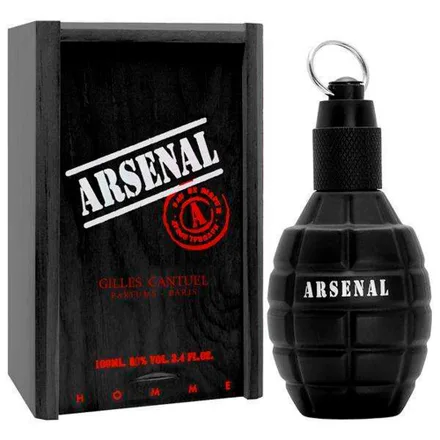 Perfume Gilles Cantuel Arsenal Black Eau Parfum Masculino 100ml