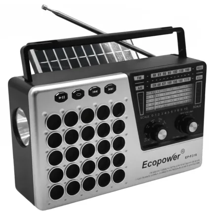 Ecopower Radio Ep F318 Sd Fm Am