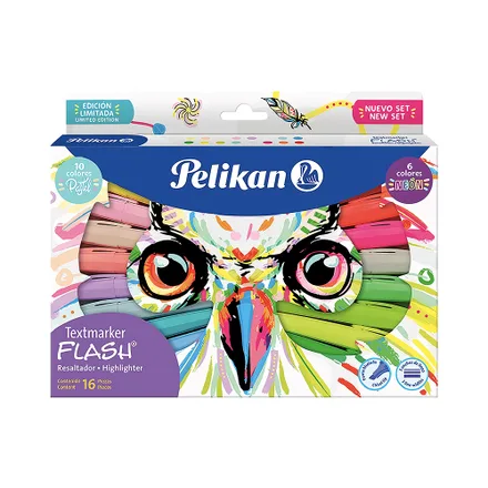 Marcador Pelikan Textmarker Flash 16