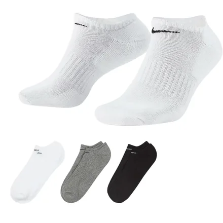 Meias Nike Unissex Everyday Cushioned 3 Pares Multicores 964