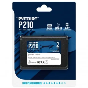 Patriot P210 Sata 3 Leitura Gravacao 2TB