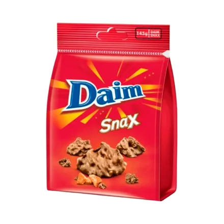 Chocolate Daim Snax 145 Gr