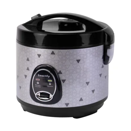 SMARTFY OLLA ELECTRICA DE ARROZ PE02G 1.8L 700W 220V 50/60HZ NEGRO