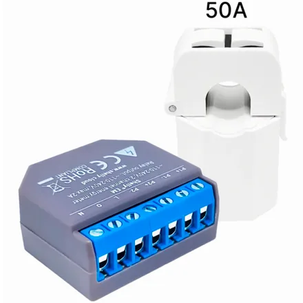 Interruptor Shelly Plus 50A Clamp