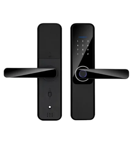 Fechadura Digital S802 Tuya Senha Cartao Chave