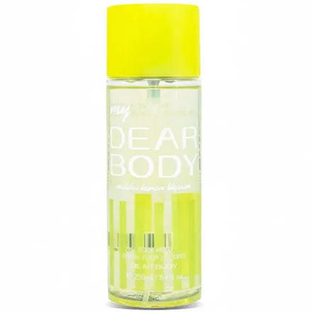 Colonia Dear Body Mist Brume Malibu Lemon Bloss Feminino 250ml