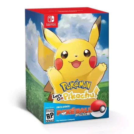 JOGO POKEMON LETS GO PIKACHU BUNDLE NINTENDO SWITCH