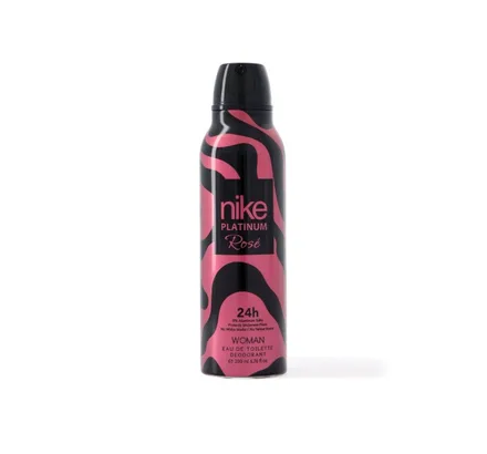 Nike Desodorante Platinum Rose Woman 24HS Eau Toilette 200ml