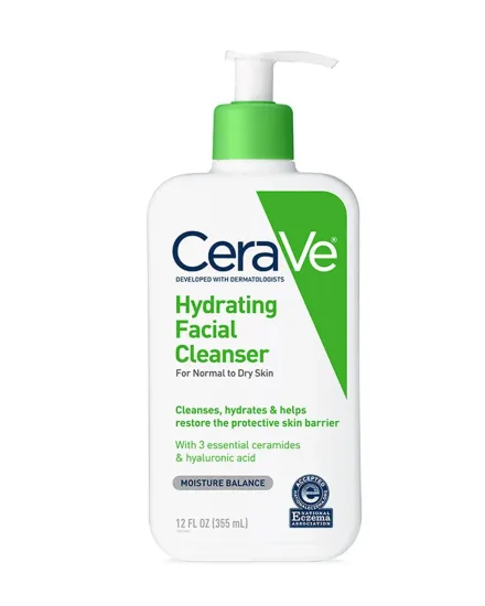 Cerave Locion Limpiador Hydrating Facial Cleanser 355ml