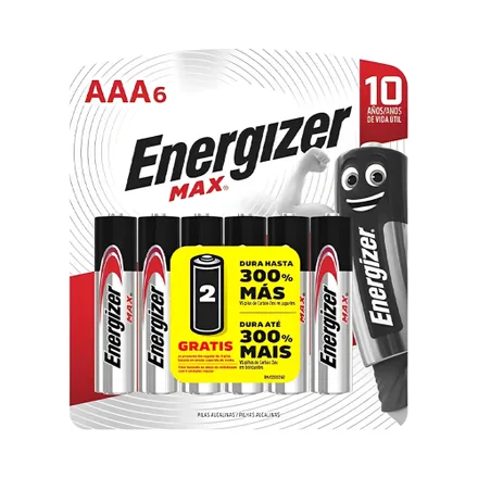 Pila Energizer Aaa 6