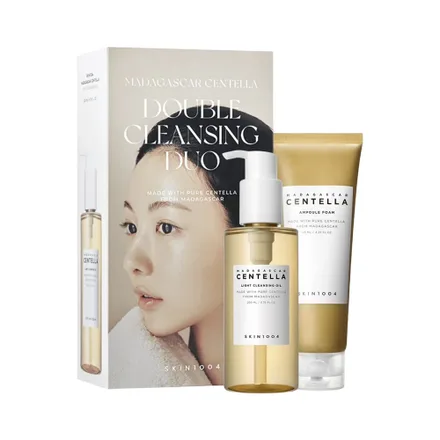 Set Cosmeticos Madagascar Centella Double Cleansing Duo 2 Piezas