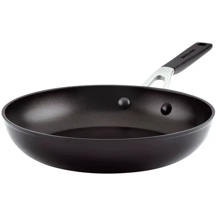 Frigideira KitchenAid 84801 Antiaderente Tripla Camada 25CM Preto Onix