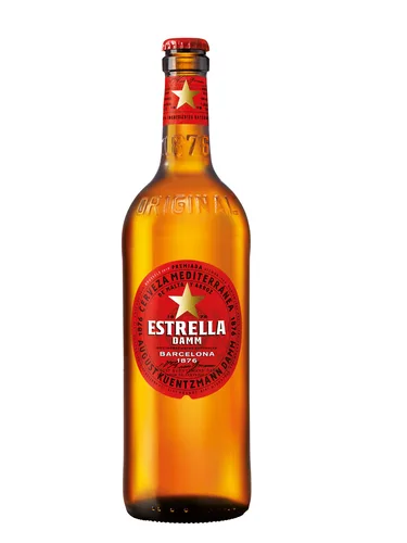 Cerveza Estrella Damm Botella 660ml