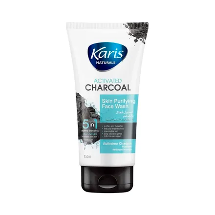 Limpiador Facial Karis Activated Charcoal Skin Purifying 150ml