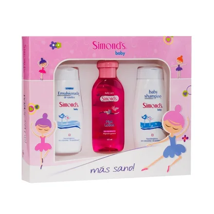 KIT INFANTIL SIMONDS CREMA + BABY CARE +SHAMPOO