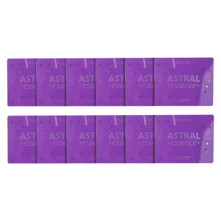 Paleta Sombras Ruby Astral Essence Hb 12 Cores