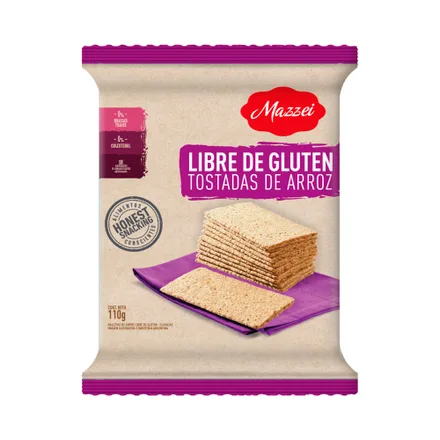 Galletita Mazzei Sin Gluten Arroz 110 Gr