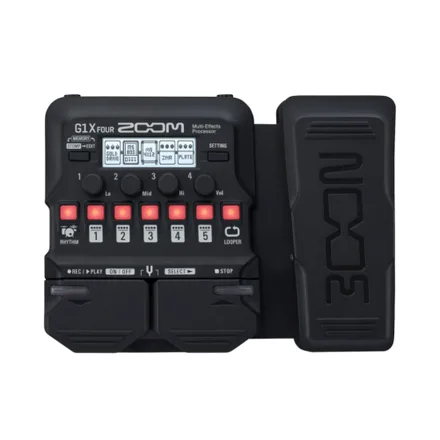 Pedal Multiefectos Zoom G1 Four