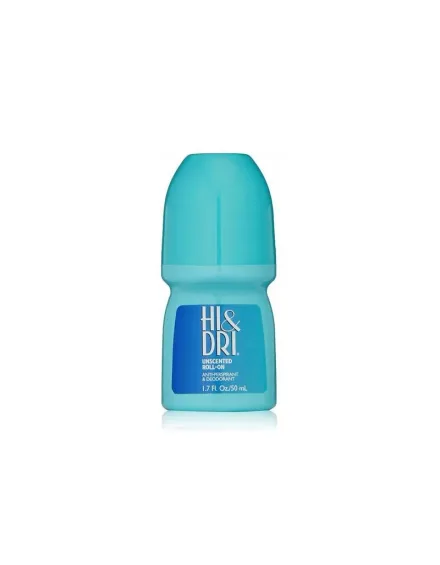 Hi Dri Desodorante Unscented Roll On 50ml