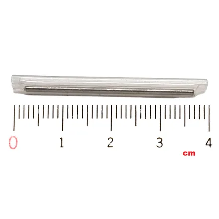 F. TUBETE PARA EMENDA DE FUSÃO 04 CM SLEEVE FIBRA OPTICA