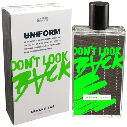Armand Basi Perfume Uniform Don Look Back Unisex Eau Toilette 100ml