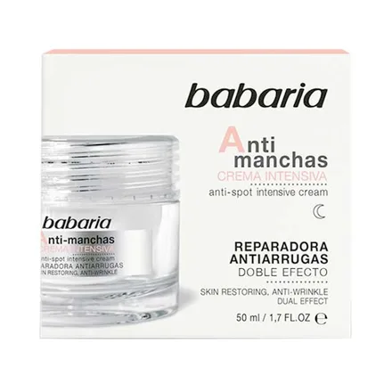 Crema Anti Manchas Babaria Doble Efecto 50ml