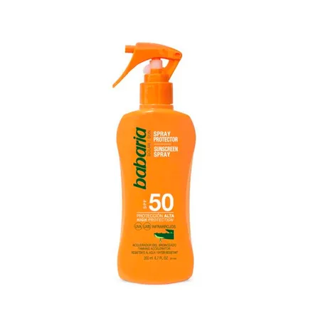 Protector Solar Babaria Aloe Vera Spf 50 200ml