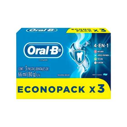 Crema Dental Oral Complete Menta 3