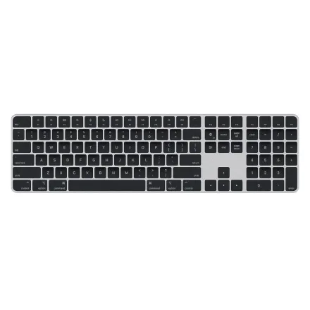 Teclado Apple Magic A2520 MMMR3LE/A Touch ID Espanhol - Cinza Espacial