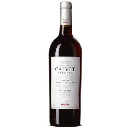 Vino Frances Tinto Calvet Reserve Merlo Cabernet Sauvignon Bordeaux 750ml