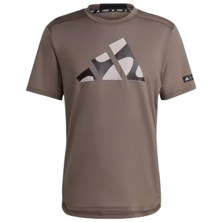 Camiseta adidas Masculino Training Marimekko XLG Marrom – HR8207
