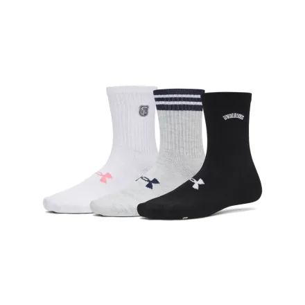 Under Armour Medias Fem Essential Crew 004 Surtido
