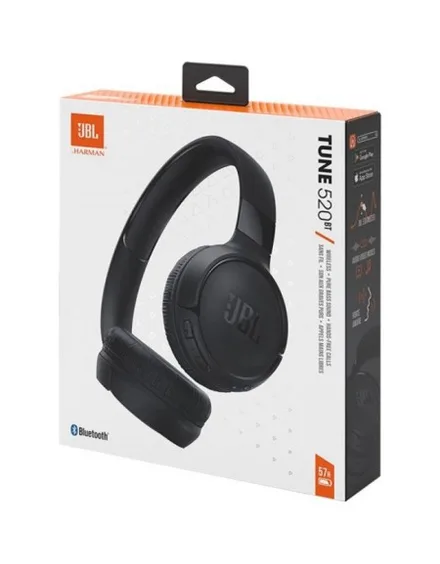 AURICULAR JBL BT TUNE 520BT PRETO