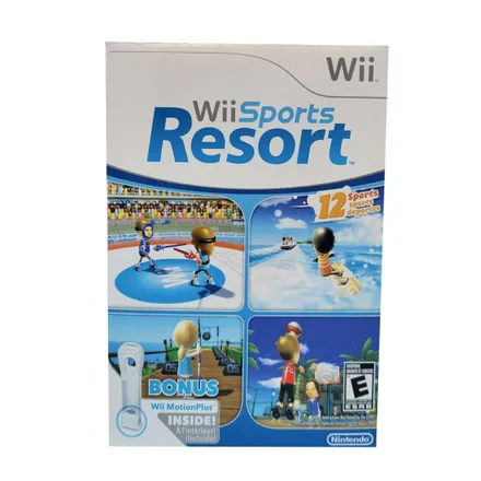 Wii Sports Resort Plus Motion 12 Jogos Nintendo