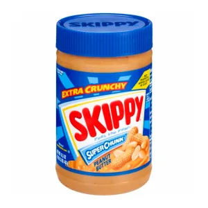 MANTEIGA DE AMENDOIM SKIPPY CROCANTE 1.36KG
